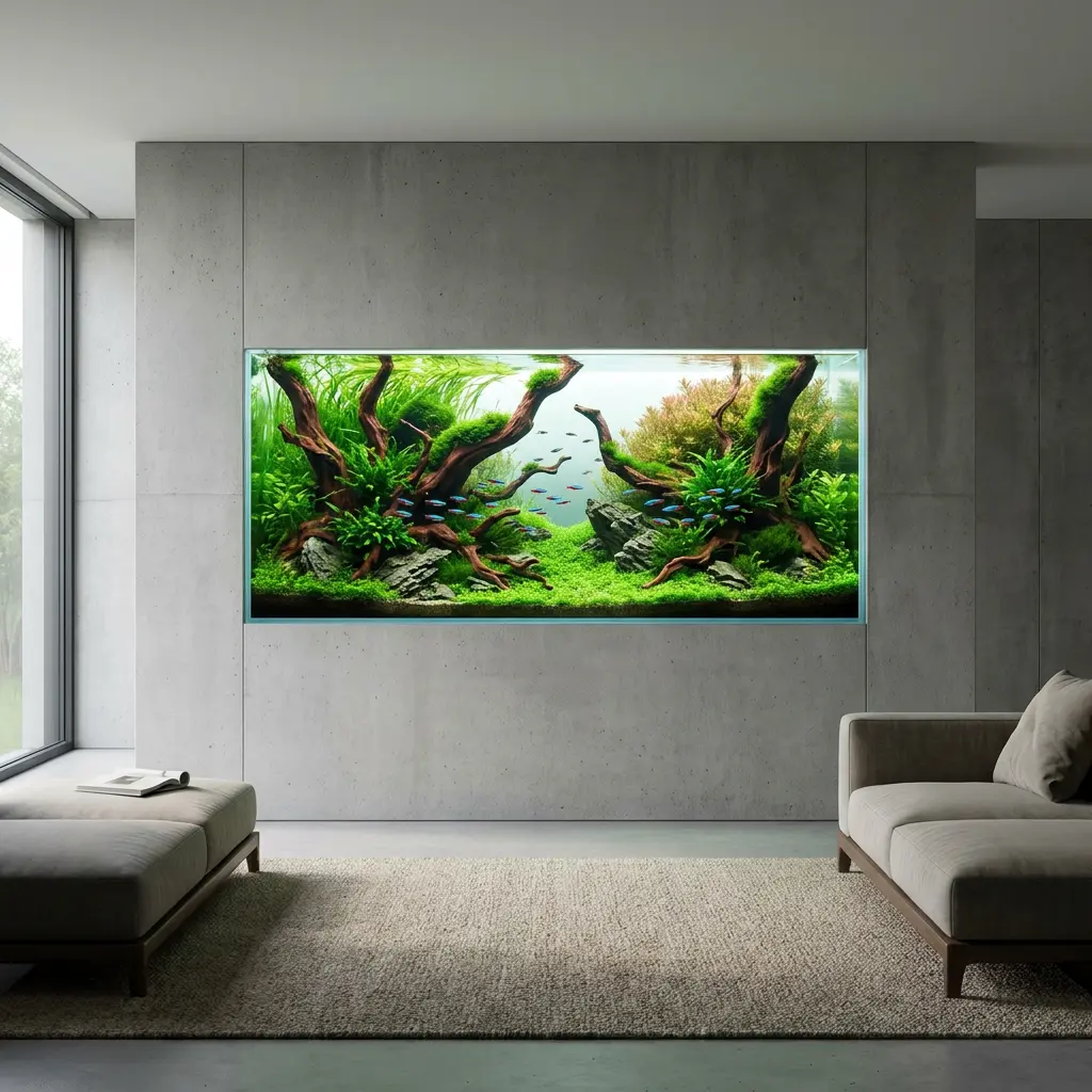 Luxury Custom Planted Aquarium