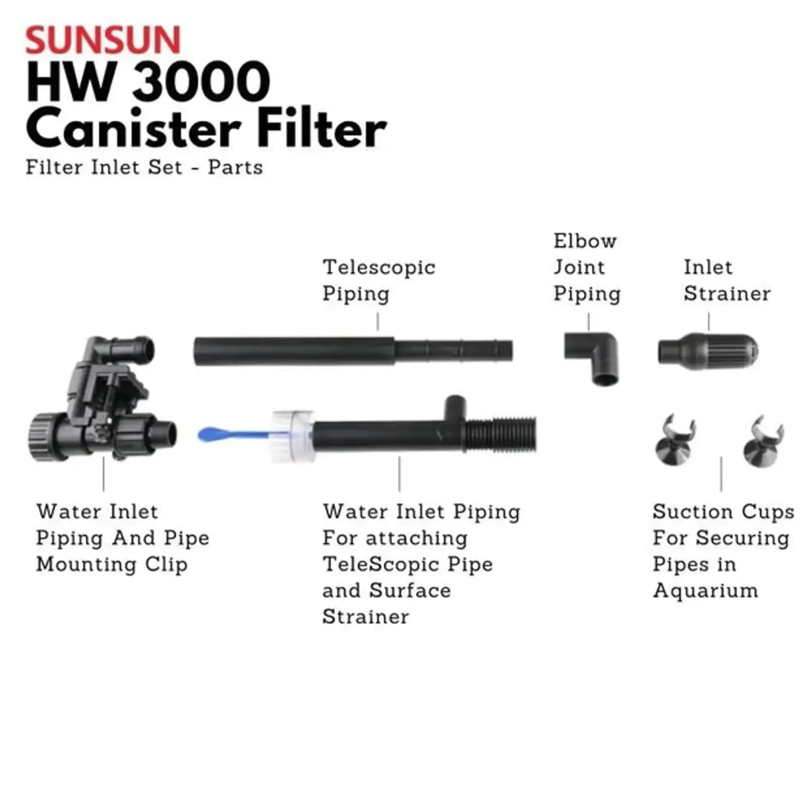 SunSun HW-3000 UV Canister Filter with Digital Control view 5